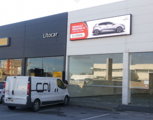 Stand Litocar com Painel LED BOx